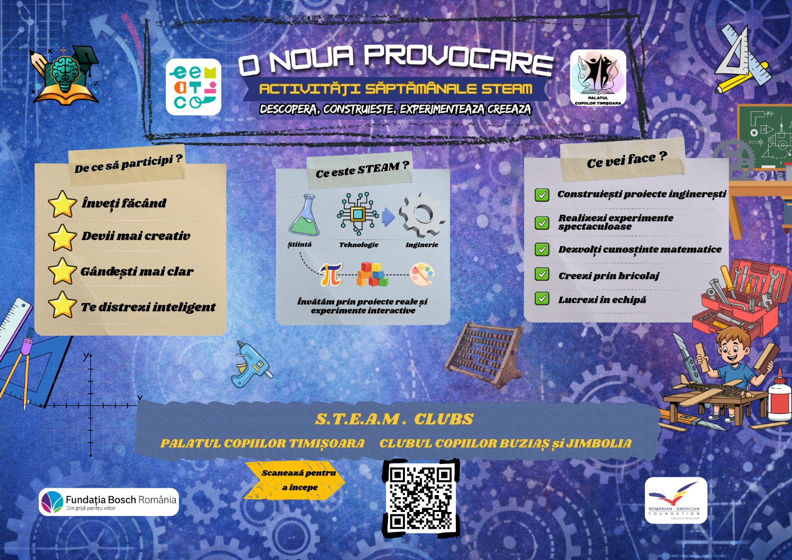 Proiect STEAM Clubs- 1